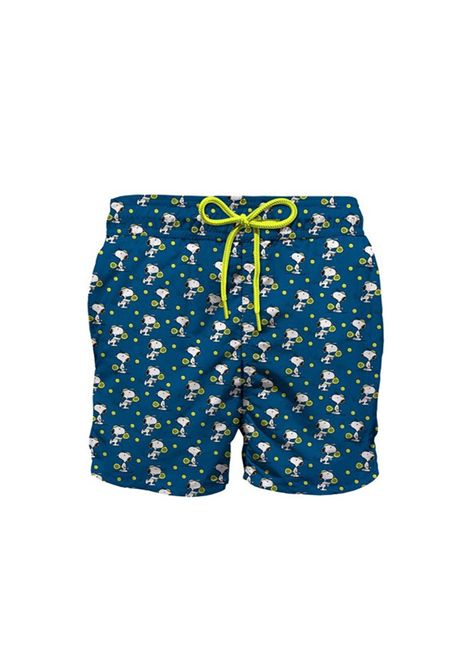 Costume bambino Jean Lighting MC2 Saint Barth 03662H Blu snoopy padel coulisse occhielli poliestere MC2 SAINT BARTH | Costumi | JEANLIGHTING03662H61